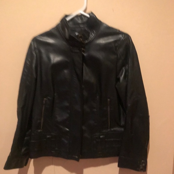Relativity Pleather Jacket - Picture 2 of 5